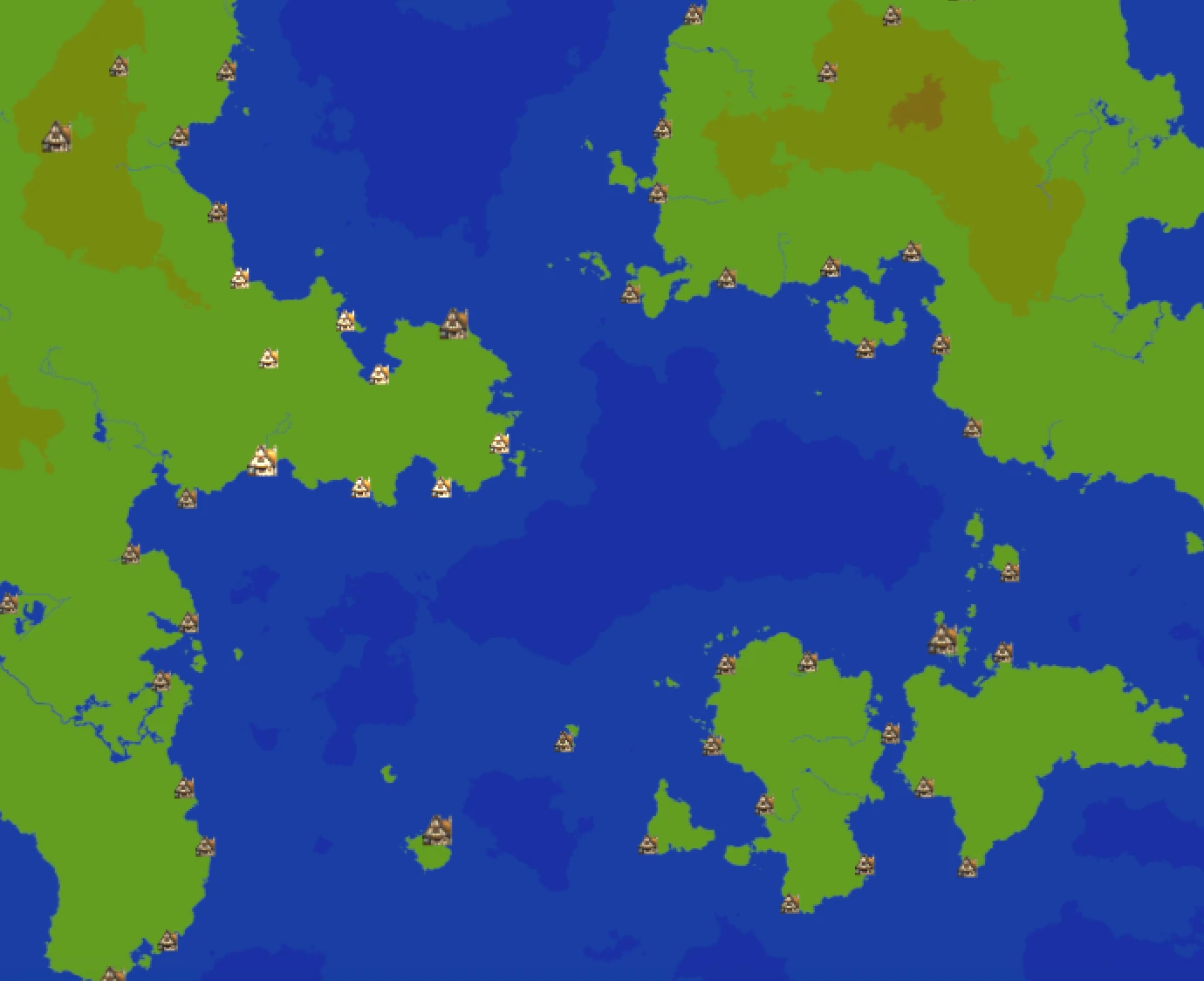 world map